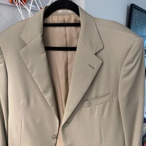 ermenegildo zegna mens suit Men’s 52L European size made in Italy single b